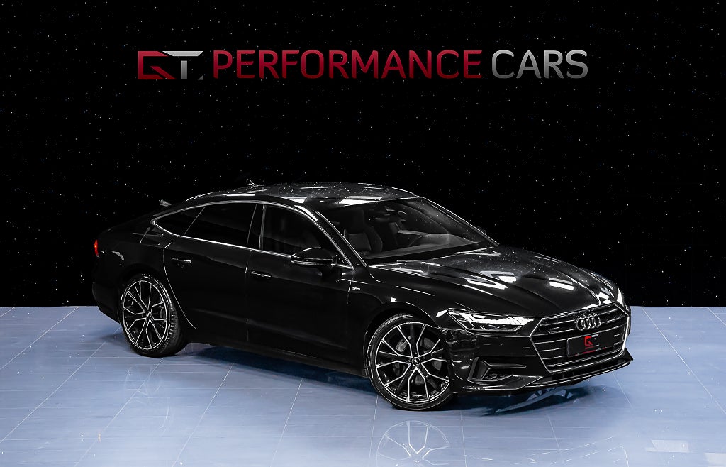 Audi A7 SB 50 TDI S-Line HD-Matrix B&O Bakaxelstyrning 4-zons