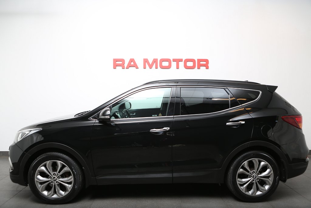 Hyundai Santa Fe 2,2 CRDi Premium AWD Aut Navi Skinn Drag 2017