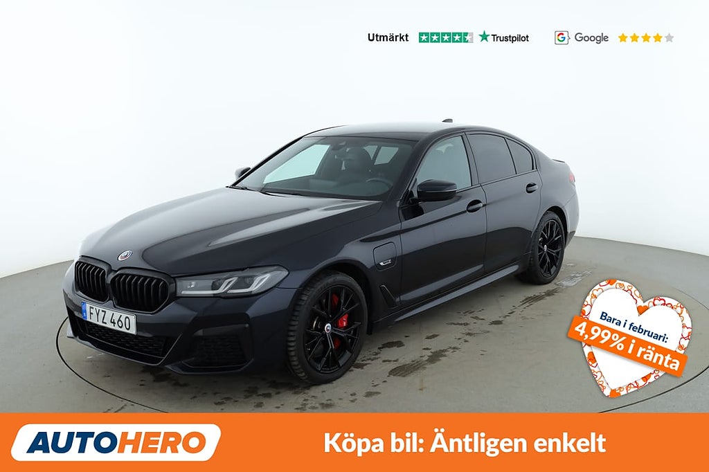 BMW 545 e xDrive Sedan M Sport / CarPlay, Drag, Helljusassist