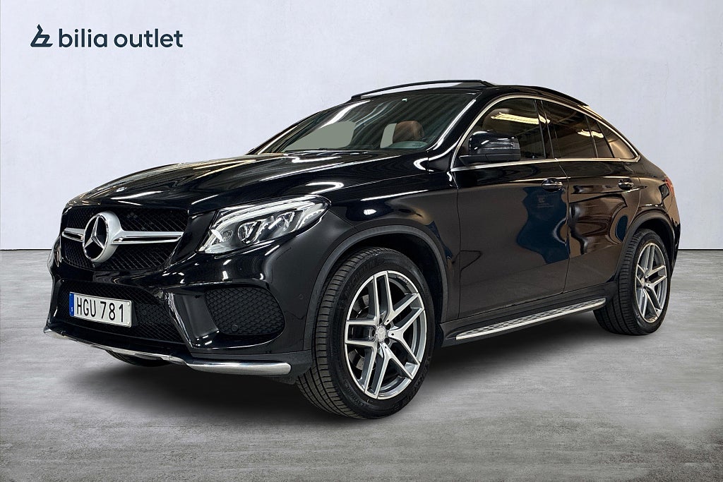 Mercedes-Benz GLE 350 d 4MATIC Coupé AMG 258hk Panorama H/K 360° Dragkrok