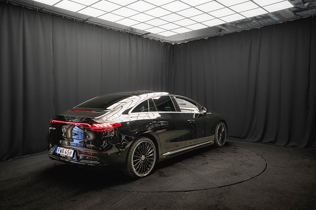 Mercedes-Benz EQE 350+ AMG LUFT PANO 21' BURMESTER HUD 360° LÄDER 1-ÄGARE