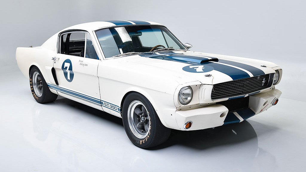 Stirling Moss 1966 Ford Mustang Shelby GT350