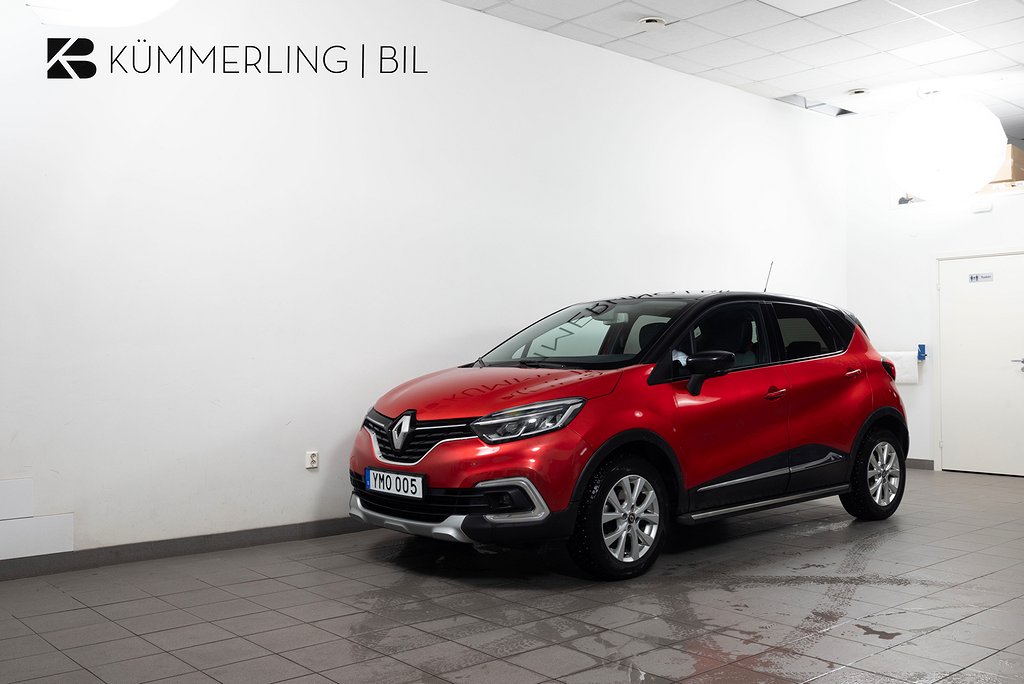 Renault Captur 1.2 TCe EDC Energy/B-kam/Drag/712kr skatt Eu6