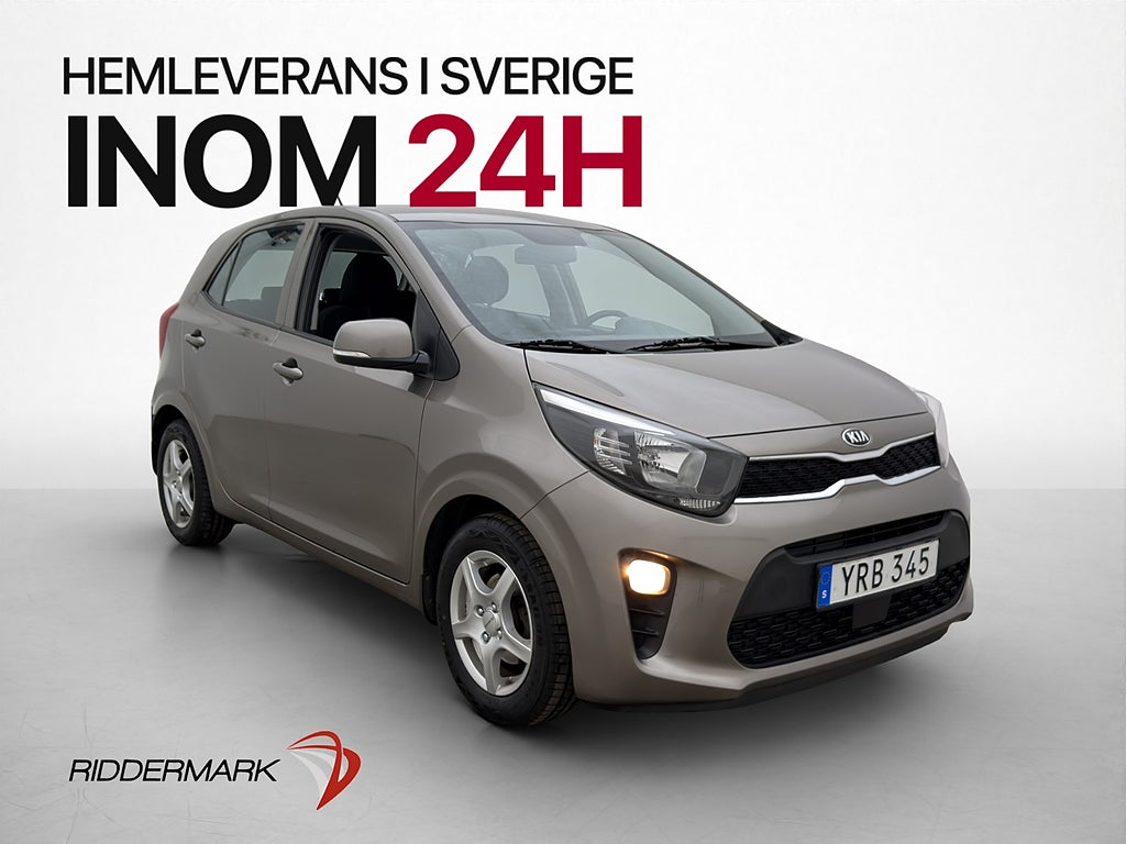 Kia Picanto 1.0 MPI 67hk Advance Rattvärme Sensorer 0,44l/mi