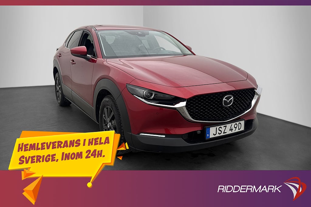 Mazda CX-30 2.0 SKYACTIV-G 122hk M&K Värmare Kamera Navi HUD