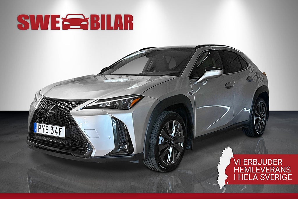 Lexus UX250h 250h CVT F Sport B-Kam P-Sens Fullservad CarPlay 