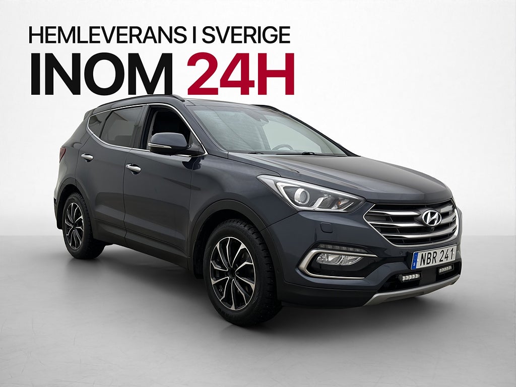 Hyundai Santa Fe 2.2 CRDi 4WD M&K-Värm Kamera Panorama Drag
