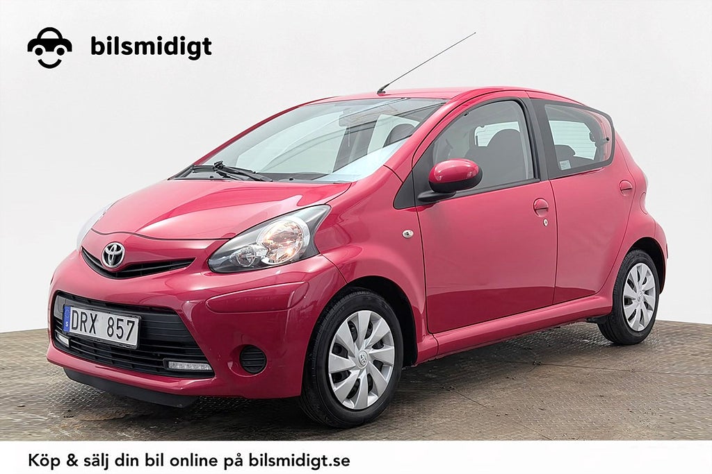 Toyota Aygo 5-dörrar 1.0 Eco Sätesvärme Bluetooth Fullservad@Toyota