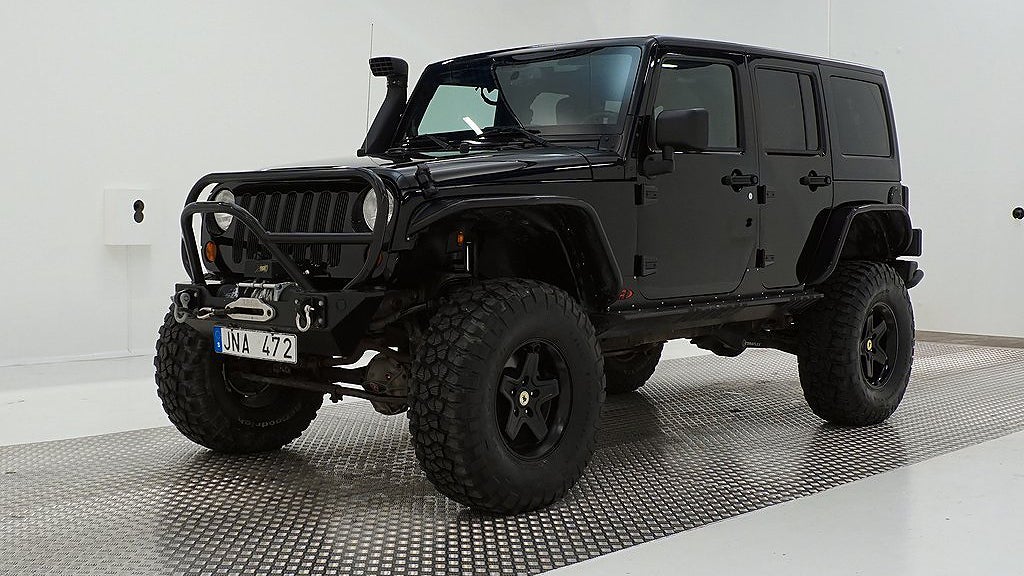 Jeep Wrangler från 2013. 