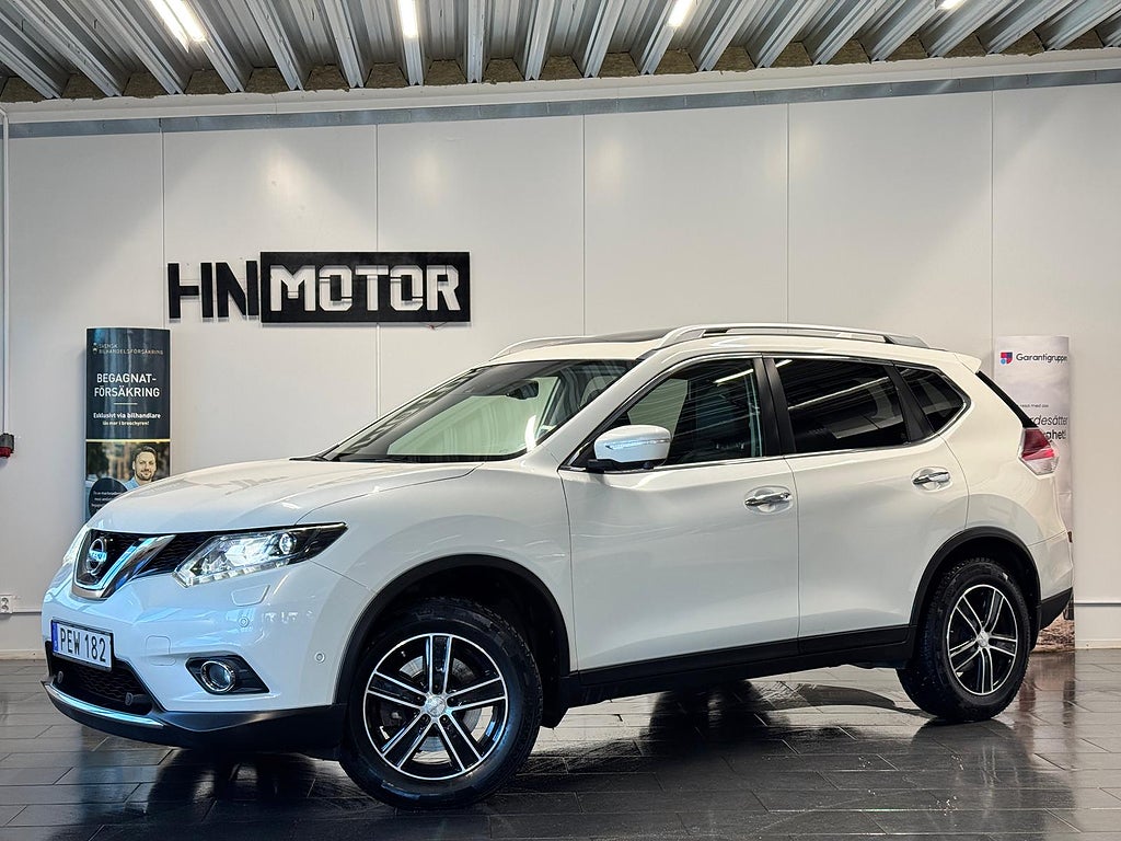 Nissan X-Trail 1.6 dCi Automat |PANO|NAVI|BLIS|360Kam|7Sits|DRAG|NyBes