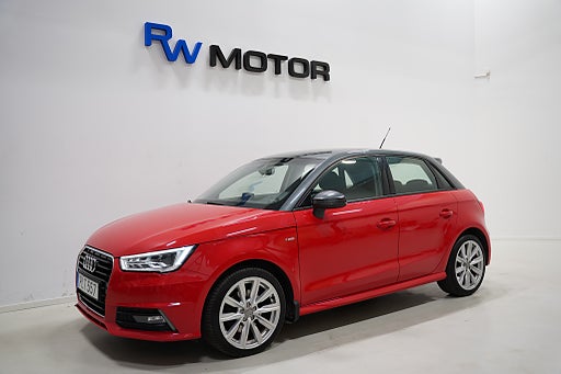 Audi A1 Sportback 1.4 TFSI 125hk S line M-värmare Farthållare 