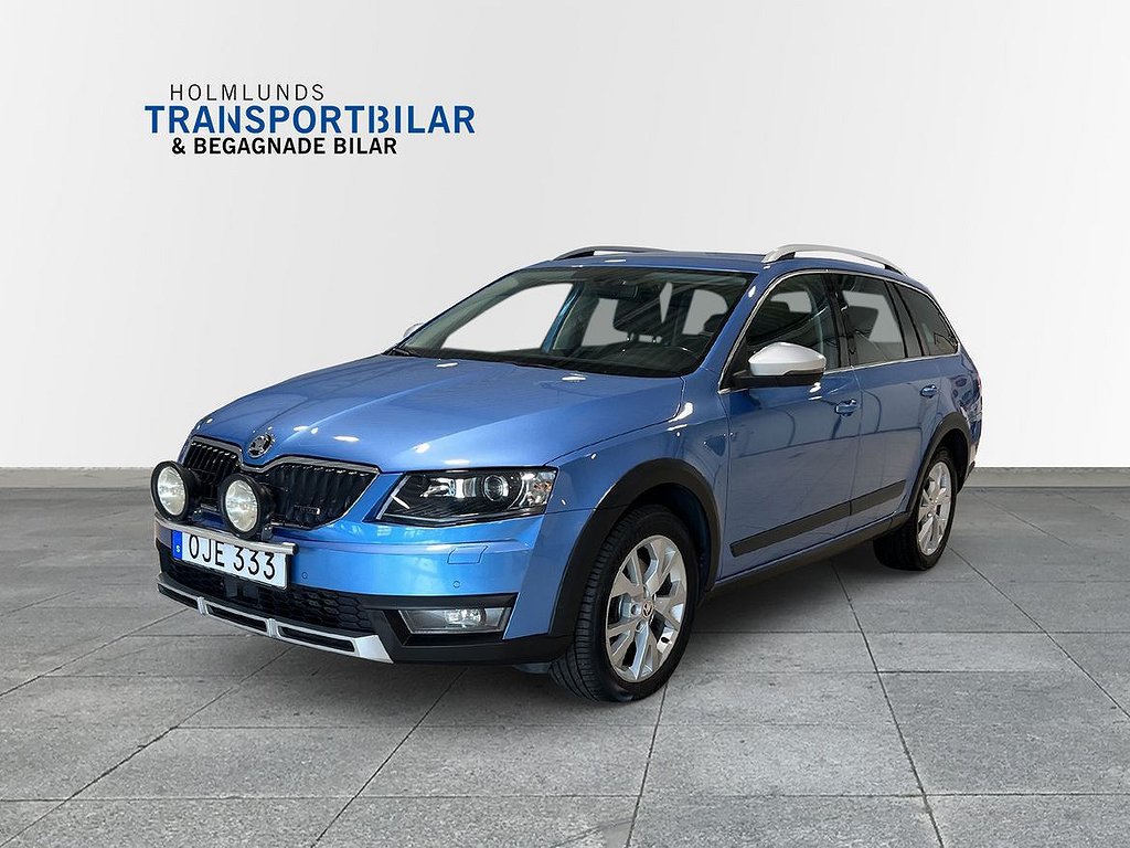 Skoda Octavia Scout 2.0 TDI 4x4 DSG Sekventiell (184HK) V-Hjul