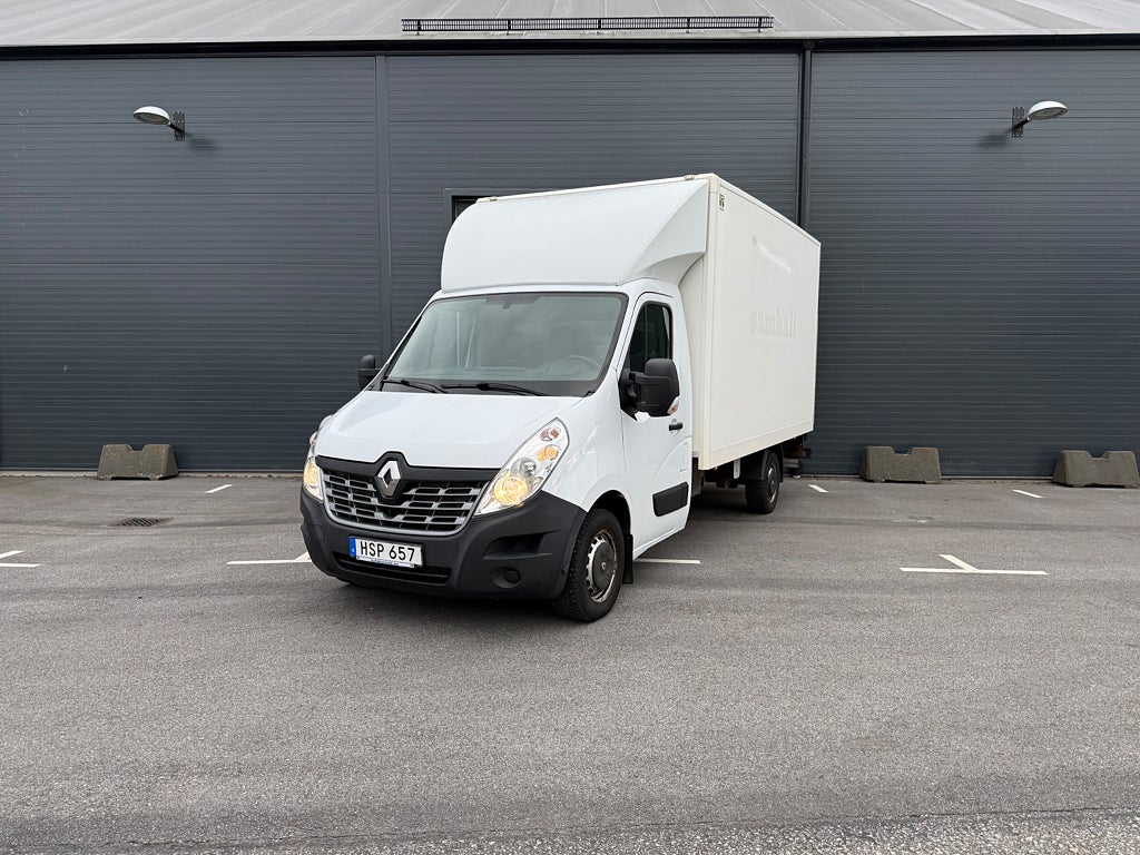 Renault master Chassi Cab 3.5 T 2.3 dCi Euro 6/MOMSBIL/NY BESIKTAD/