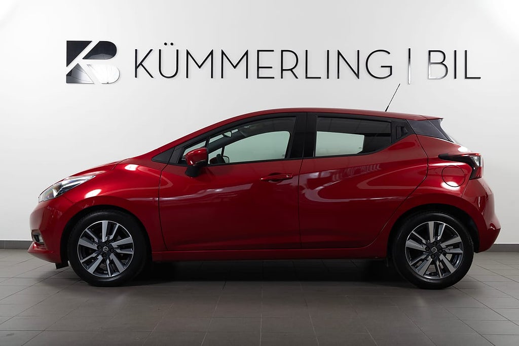 Nissan Micra 0.9 Turbo Manuell 90hk Carplay/Laneassist