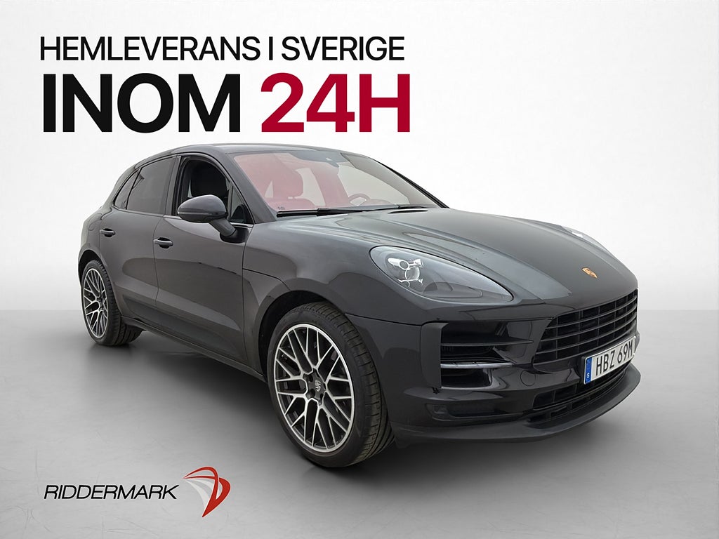 Porsche Macan S AWD 354hk Pano BOSE Chrono PASM Värm Drag