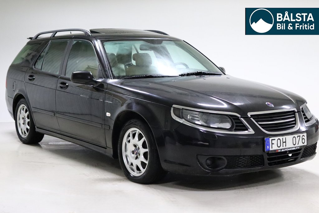 Saab 9-5  2.3 T BIOPOWER VECTOR XENON TAKLUCKA BESIKTIGAD