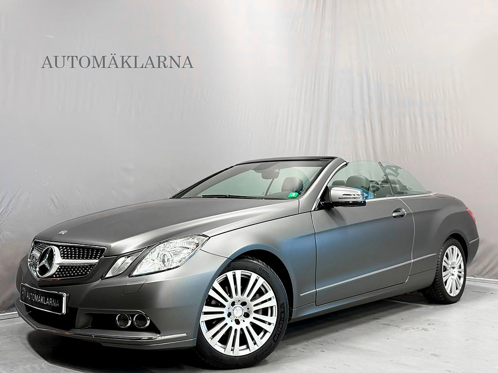 Mercedes-Benz E 250 Cabriolet Harman Kardon Airscarf Svensksåld