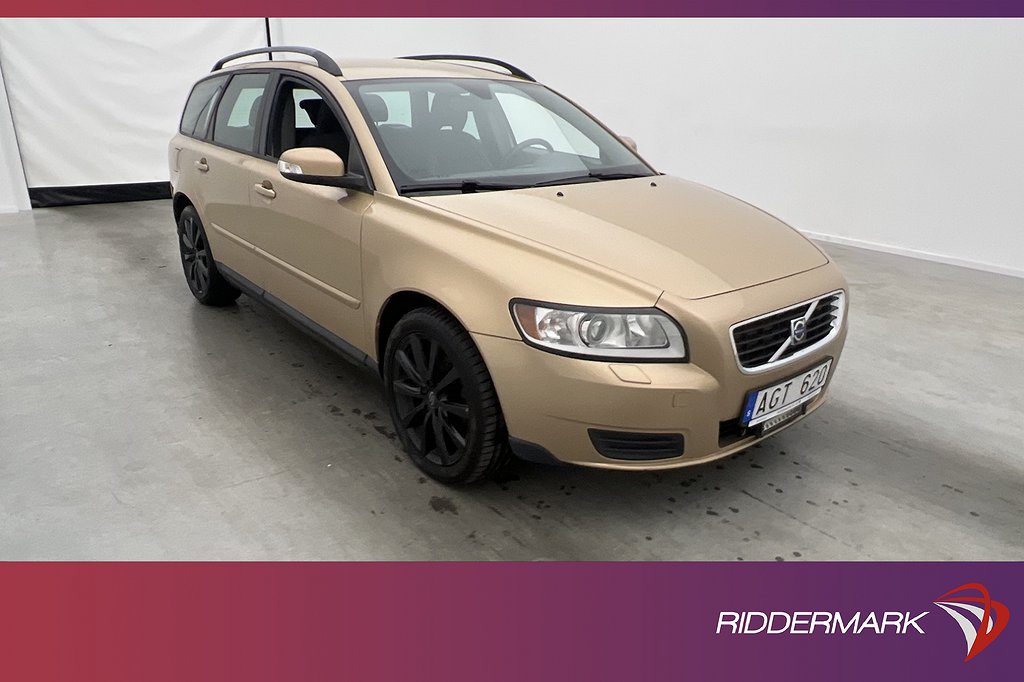 Volvo V50 1.6 D 109hk Kinetic Värmare Farthållare 0,45l/mil