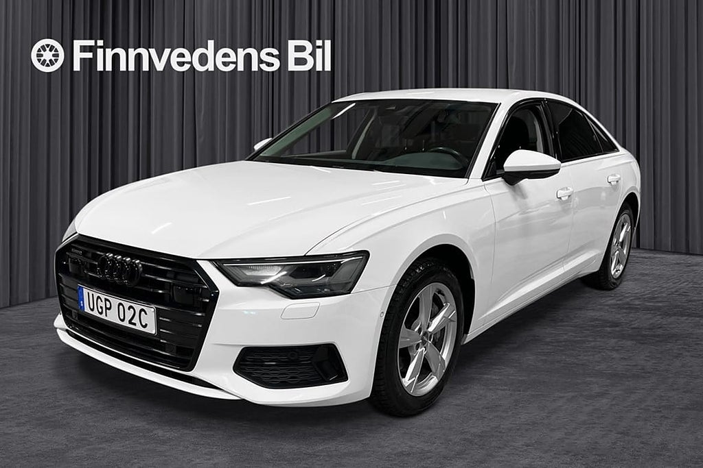 Audi A6 Sedan 45 TFSI quattro *V-hjul/Värmare/Nav/Drag*