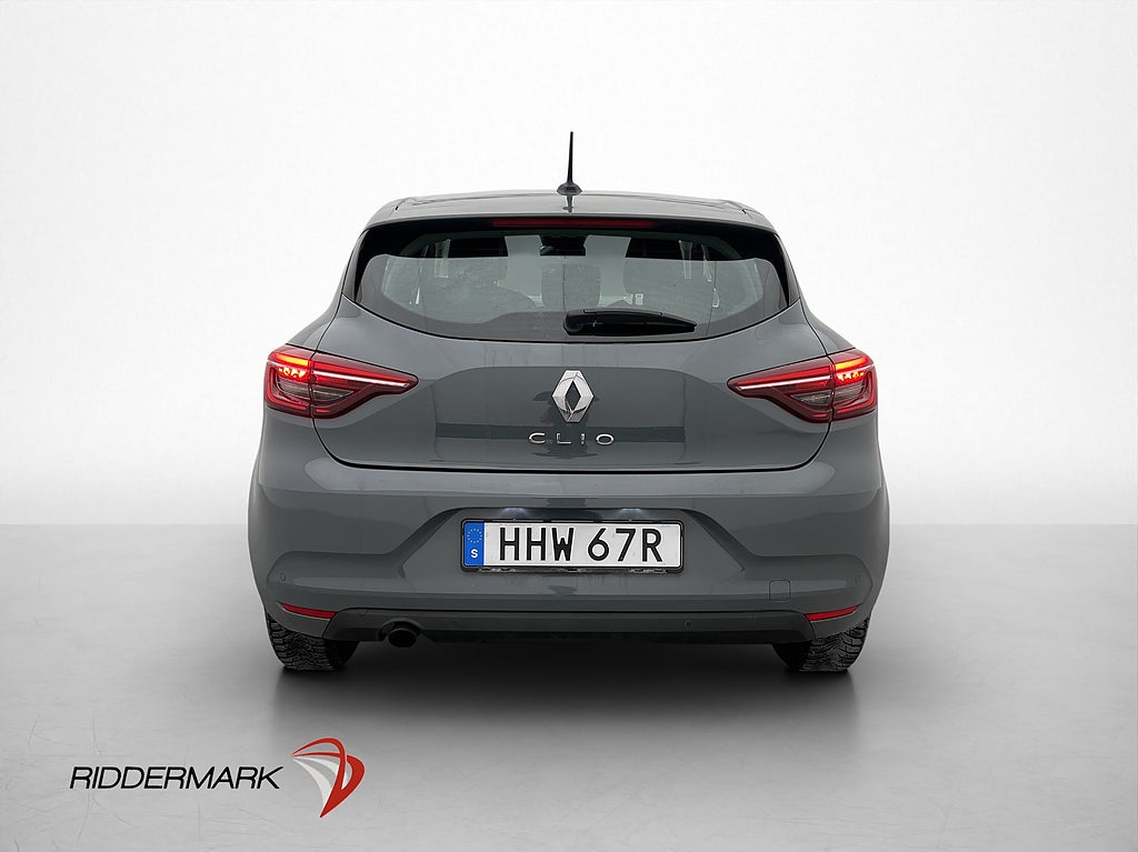 Renault Clio 1.0 SCe 72hk Zen Bluetooth Sensorer Låg Skatt