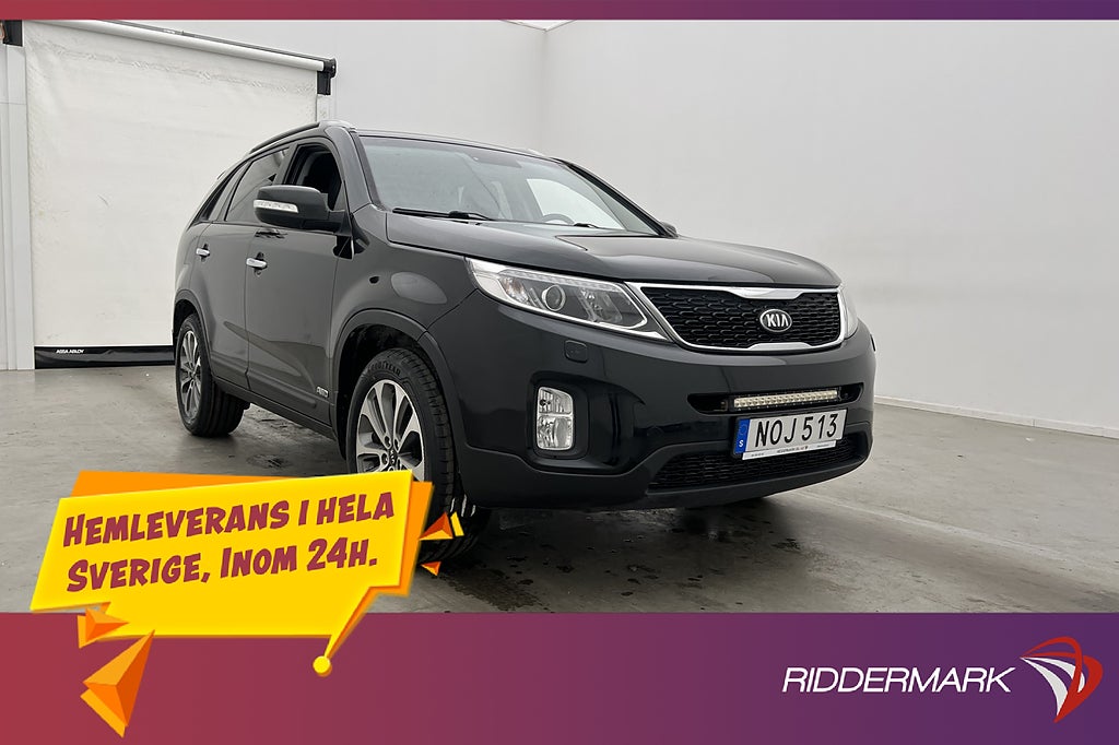 Kia Sorento 2.2 CRDi 4WD 197hk Business Kamera Skinn Drag