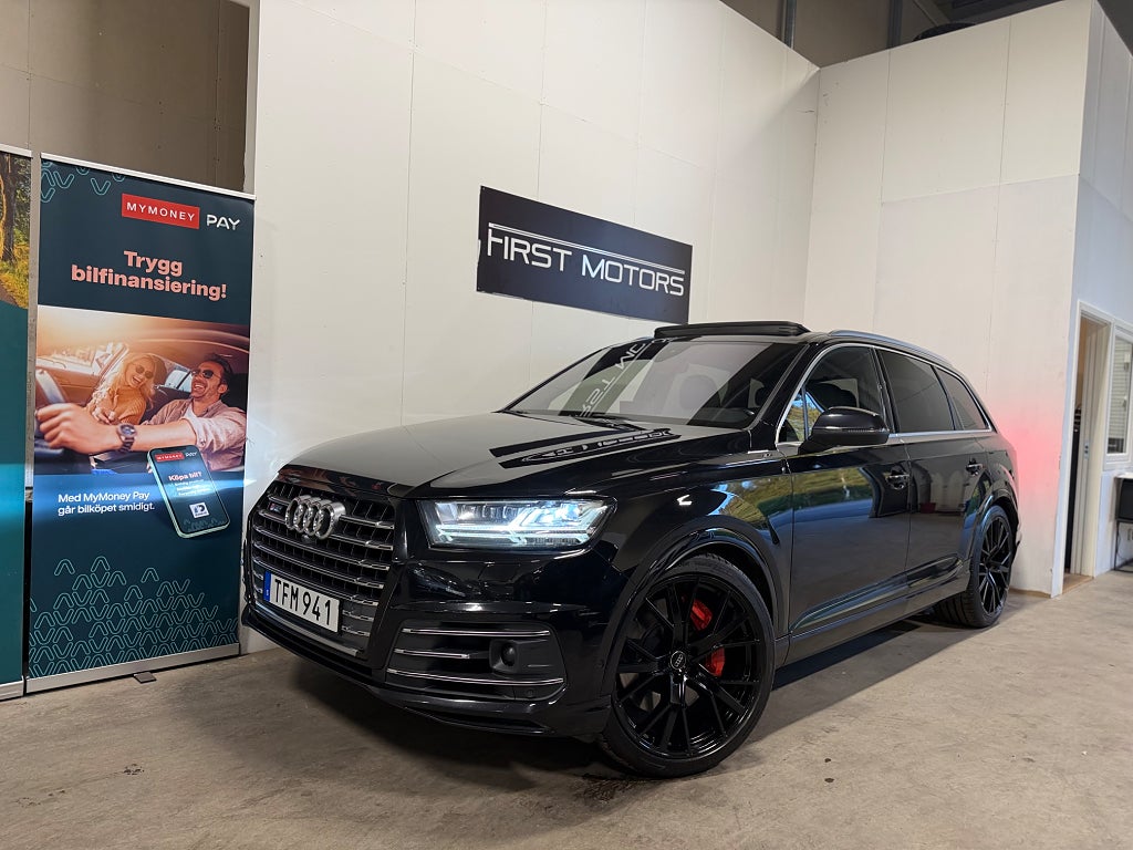 Audi SQ7 S 4.0 TDI V8 quattro TipTronic Euro 6/luftfjädring 