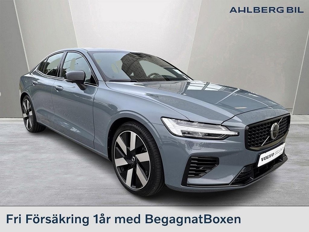 Volvo S60 Recharge T6 II Plus Dark, Nya Vinterhjul Ingår, Klimatpaket, Dra