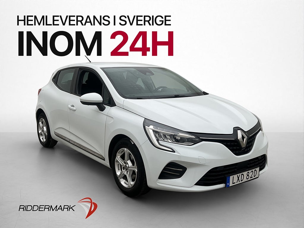 Renault Clio TCe 100hk Zen P-Sensorer Farthållare 0,43l/mil