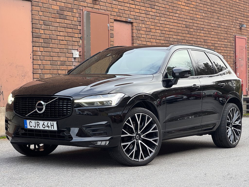 Volvo XC60 B4 AWD  R-Design H/K 22" Backkamera GPS Dragkrok