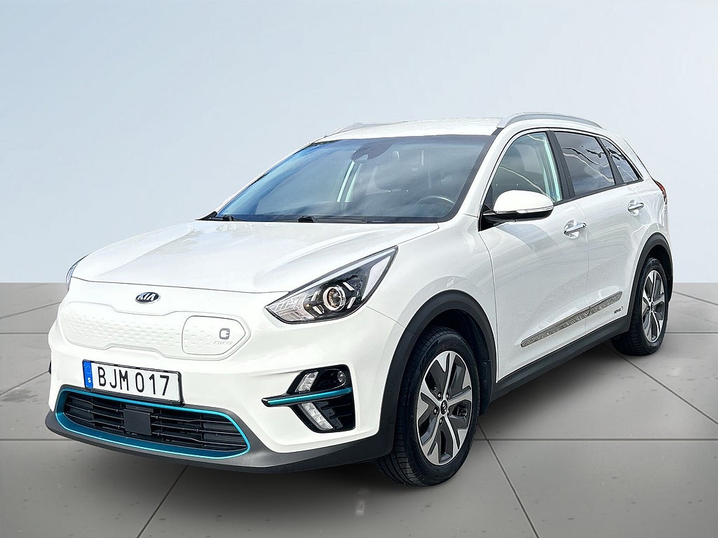 Kia Niro e- 64 kWh Rattvärme/Navi/Adaptiv Fart/SoV-Däck/Kamera