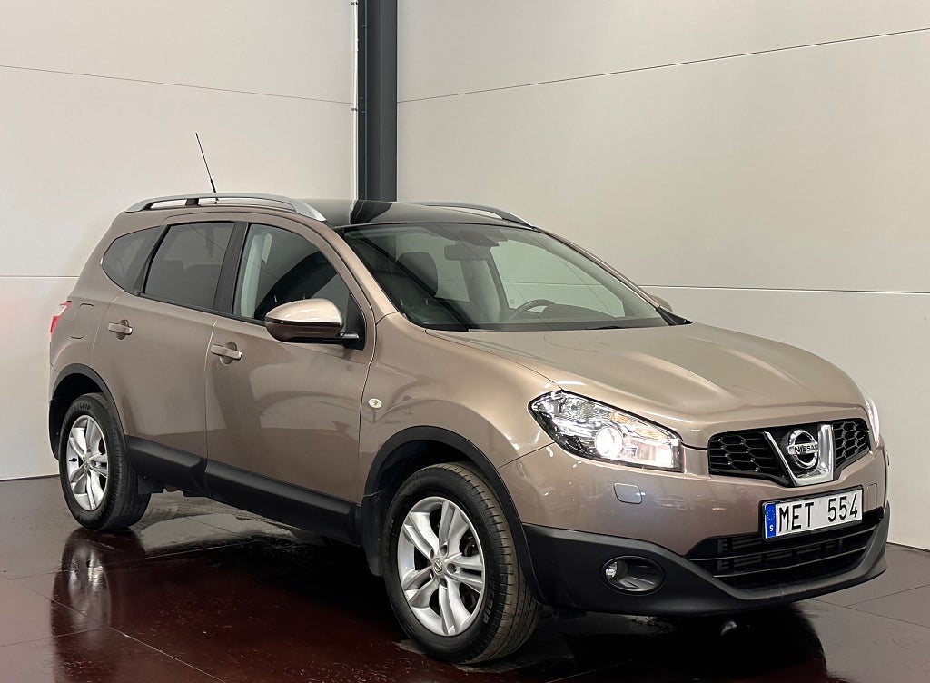 Nissan Qashqai+2 1.6 dCi 130HK 7-SITS PANORAMA NAVI KAMERA BT KAMKEDJA