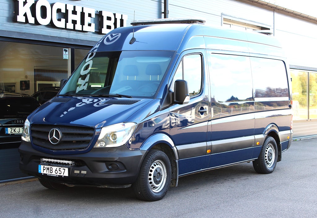 Mercedes-Benz Sprinter 316 156HK, Servicebil, Drag, Värmare, Elverk, S&V-hjul