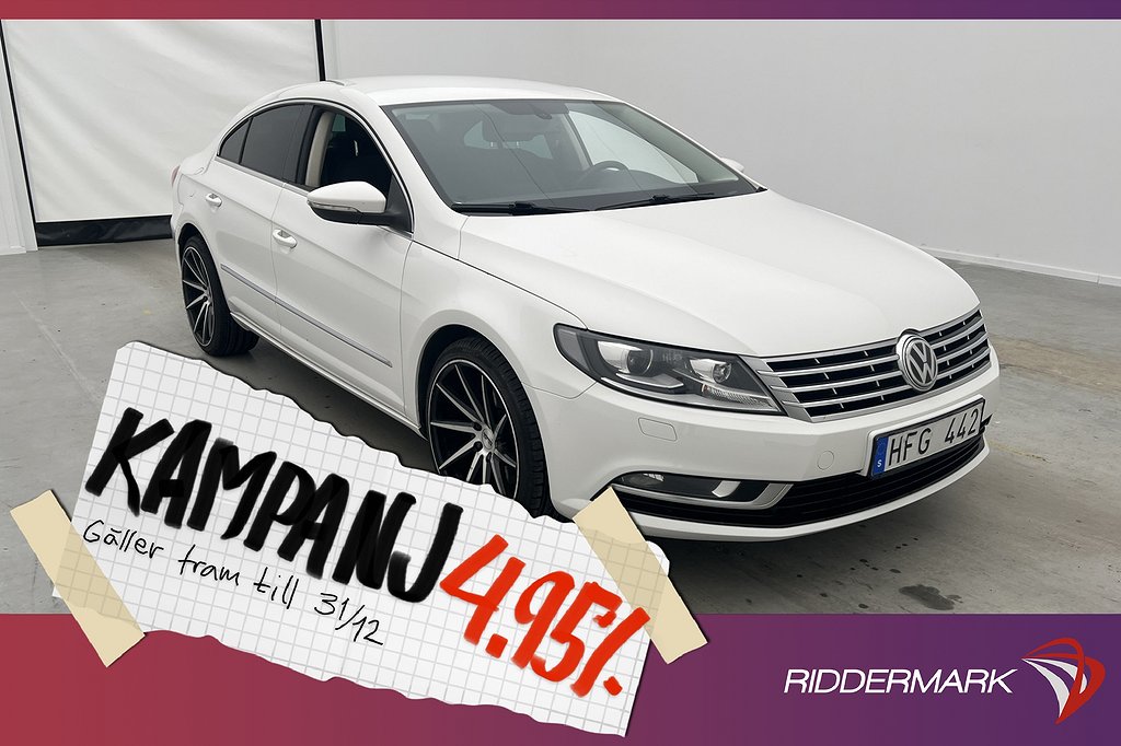 Volkswagen CC 1.4 TSI Multifuel 160hk Exclusive 4,95% Ränta