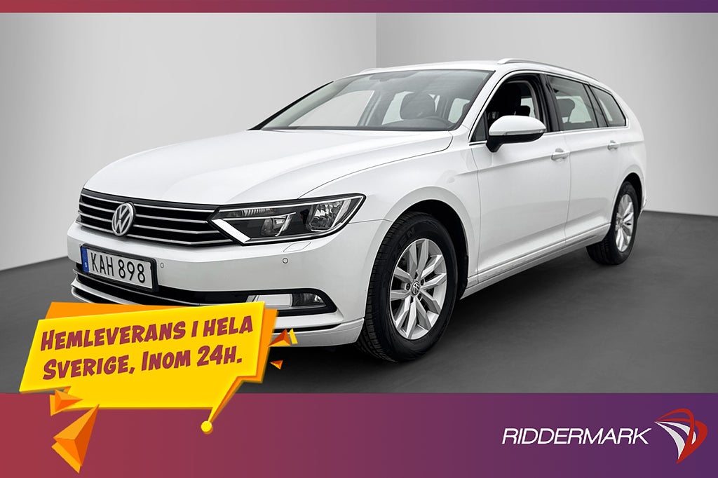 Volkswagen Passat SC 1.4 TSI 150hk Cockpit Dragkrok CarPlay