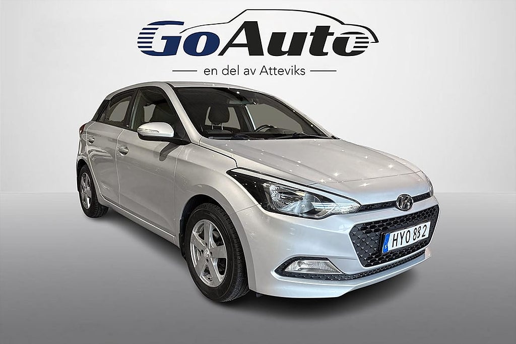 Hyundai i20 1.2 Manuell, 75hk 2018 Nyservad