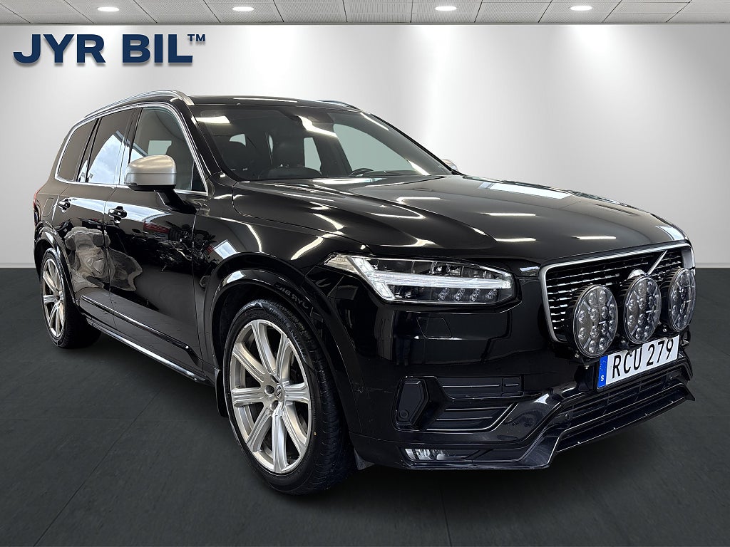 Volvo XC90 7-seater D5 AWD R-Design Panorama / Dragkrok / 360°