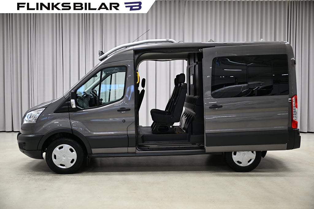 Ford transit 350 2.0 TDCi 170HK CrewVan|Dubbelhytt|Crossbuss|Leasbar