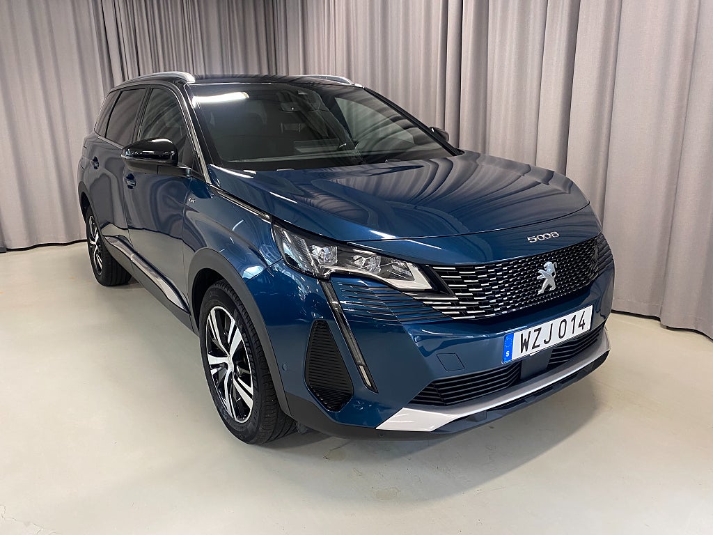 Peugeot 5008 GT 130hk Automat 7-Sits. Navi, Adaptiv farthållare