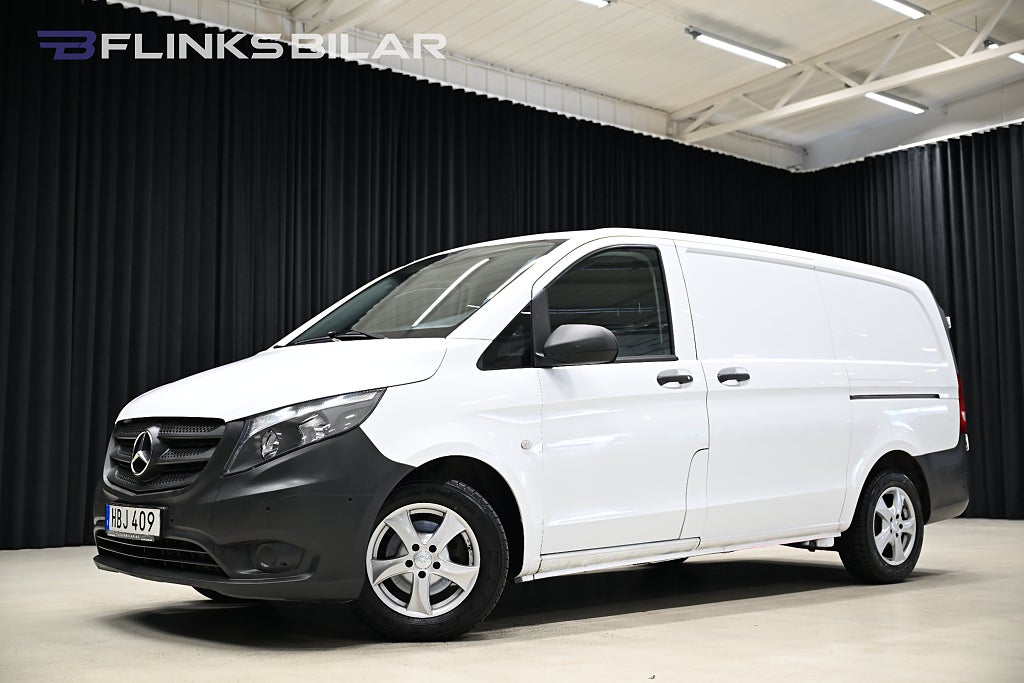 Mercedes-Benz Vito 116 CDI 7G+ 163HK Automat|Dubbeldörr|Drag|Värmare|Moms