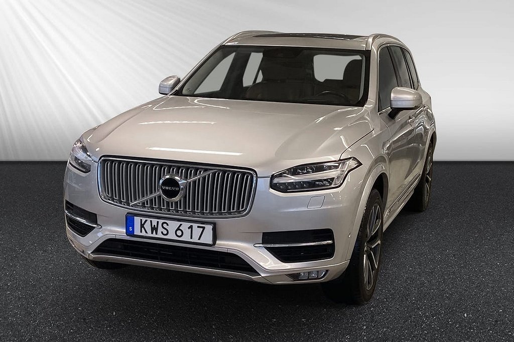 Volvo XC90 D5 AWD Inscription 7-Sits Pano Navi Keyless 0%RÄNTA