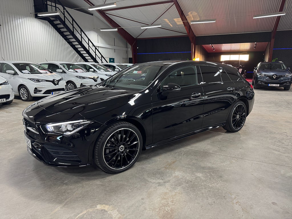 Mercedes-Benz CLA 250 e SB AMG Night/19/Keyless/Krok/Wscreen/Panelljus/1B