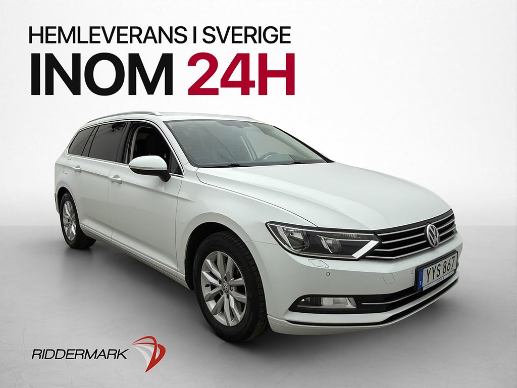 Volkswagen Passat 1.4 TSI 150hk Kamera CarPlay Cockpit Drag