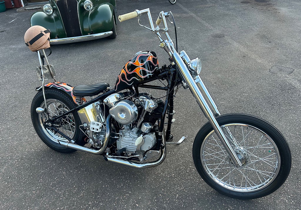 Harley-Davidson Knuklehead knöl