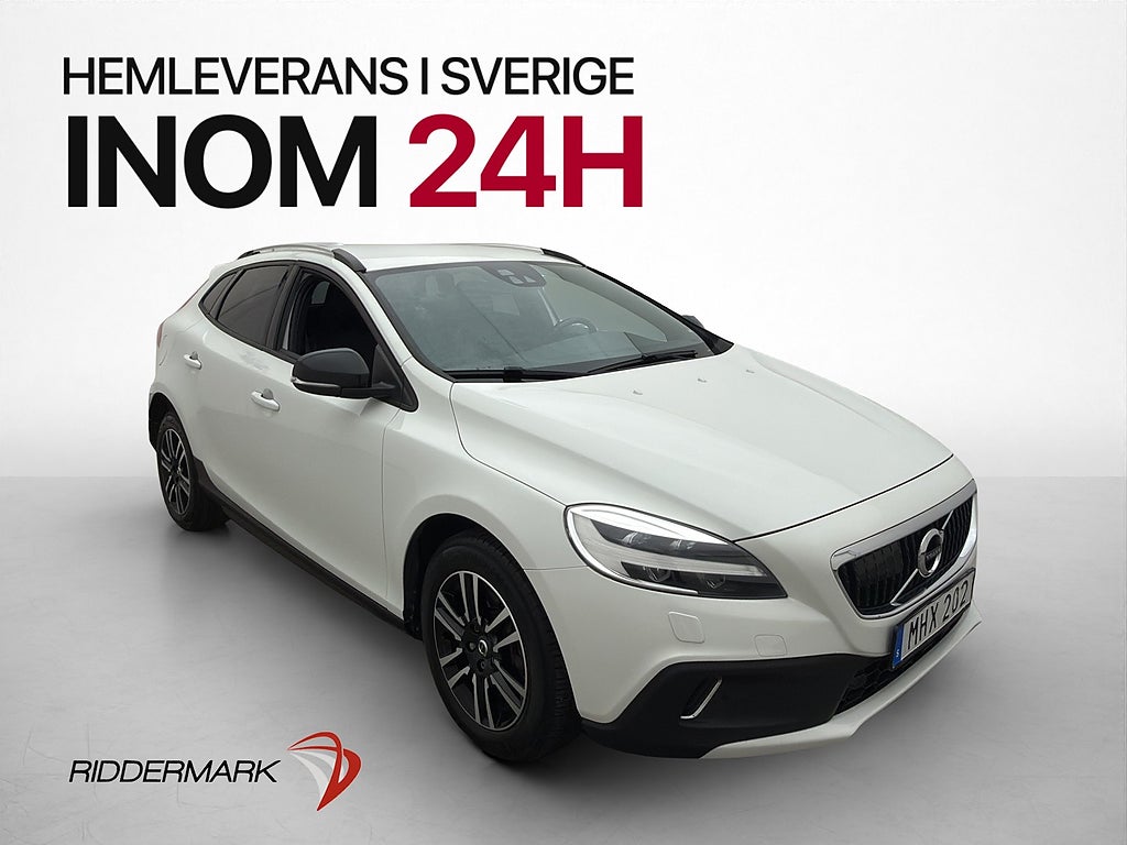 Volvo V40 Cross Country D3 Pro D-Värm Drag Navi Kamera Skinn
