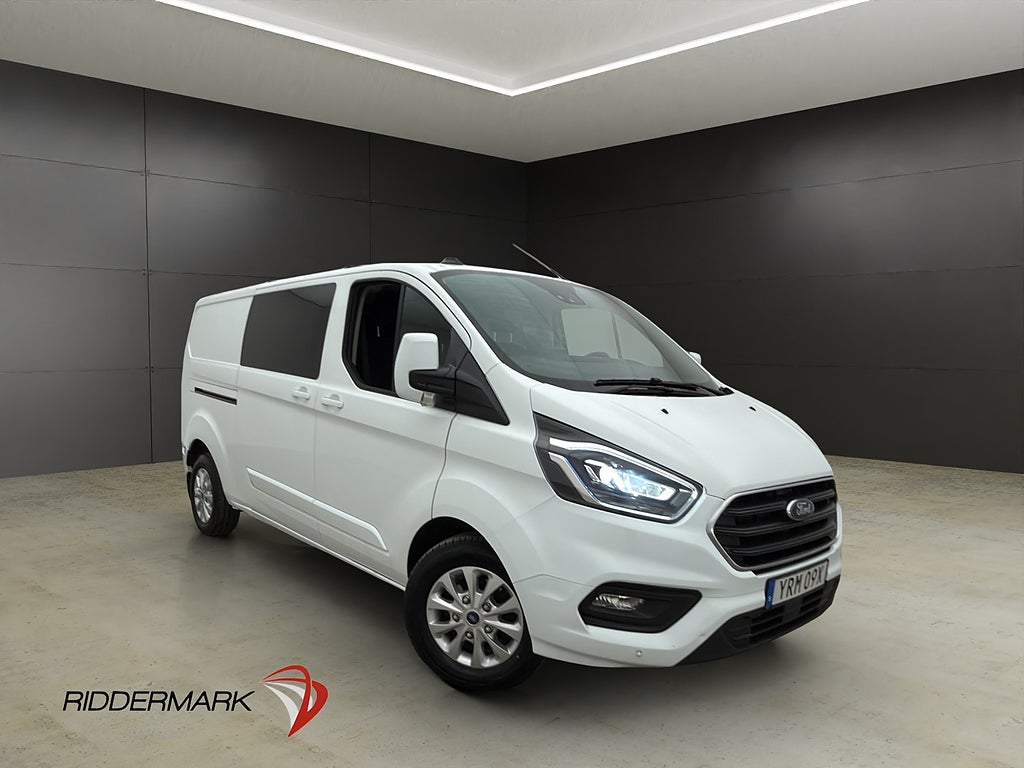Ford transit-custom CrewVan L2 170hk Värm Drag B-Kamera Moms