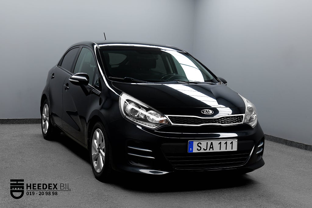 Kia Rio 5-dörrar 1.2 CVVT 84hk GLS 1-ägare Rattvärme Lågmilare