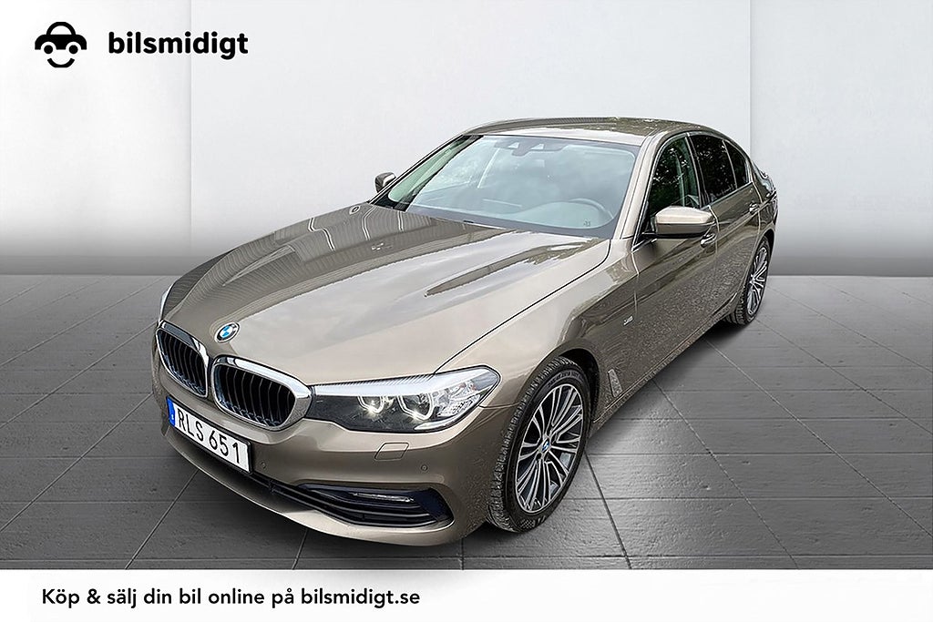 BMW 530i Sedan Sport Drag Delläder Navi Kamera Värmare H/K