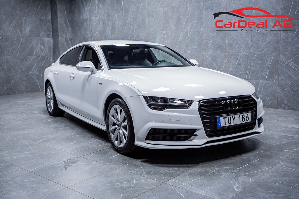 Audi A7 SB 3.0 TDI 218HK Full S-line Quattro Helskinn PDC