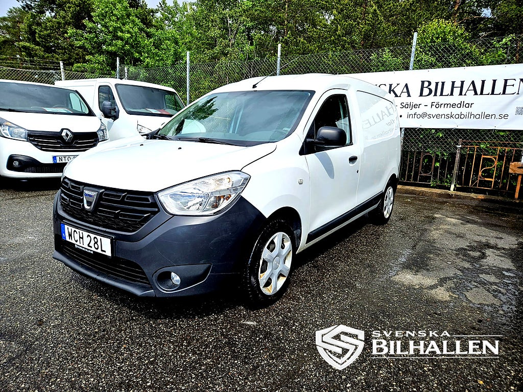 Dacia Dokker Express 1.5 Blue dCi Nybesiktad Nyservad S/V Hjul