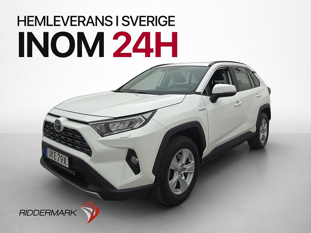 Toyota RAV4 Hybrid AWD Active 222hk M&K-Värm Kamera Keyless